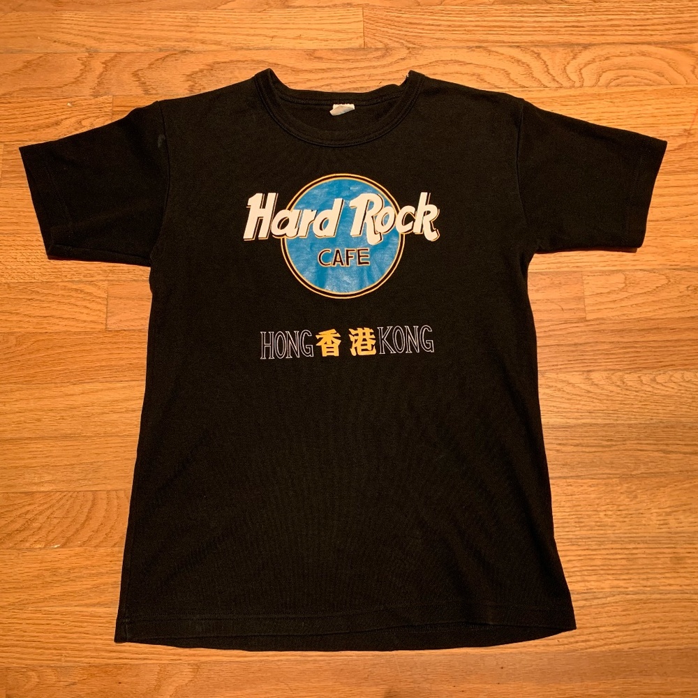 Vintage HARD ROCK CAFE Hong Kong T-Shirt Sz M